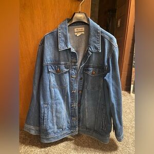 NWOT Madewell Oversized Denim Trucker Jacket